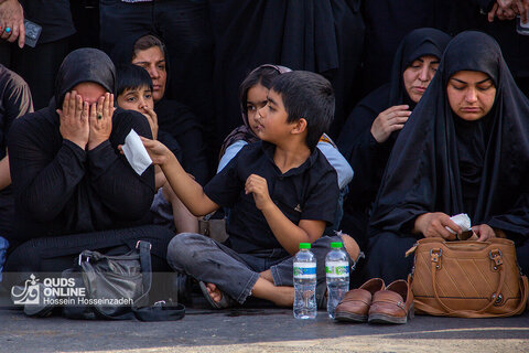 آیین خیمه سوزان عصر عاشورا