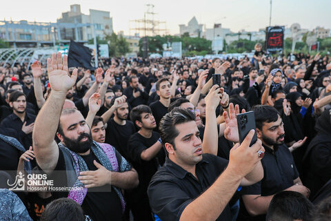 آیین خیمه سوزان عصر عاشورا