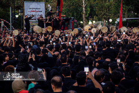 آیین خیمه سوزان عصر عاشورا