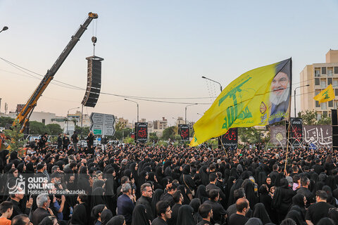 آیین خیمه سوزان عصر عاشورا