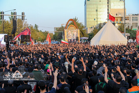 آیین خیمه سوزان عصر عاشورا
