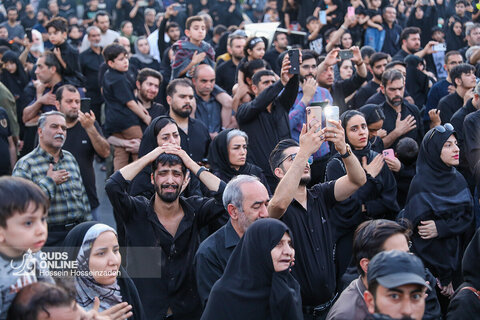 آیین خیمه سوزان عصر عاشورا