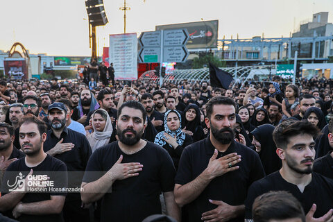 آیین خیمه سوزان عصر عاشورا