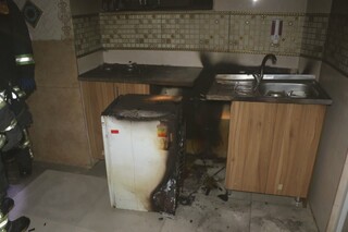 آتش‌سوزی خانه مسافر در خیابان طبرسی