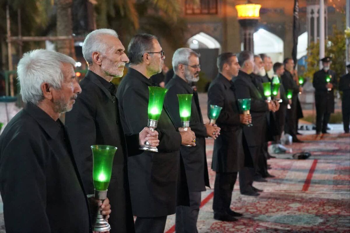 برپایی آیین شام غریبان سیدالشهدا (ع) در میقات الرضا(ع)