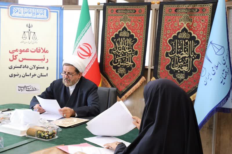 ملاقات بیش از ۱۹۰  شهروند با مسئولان قضایی