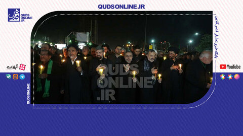 شام غریبان زائران غیر ایرانی حرم امام رضا(ع)