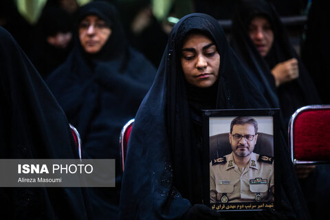 مراسم گرامیداشت فرماندهان شهید قرارگاه مرکزی خاتم الانبیاء