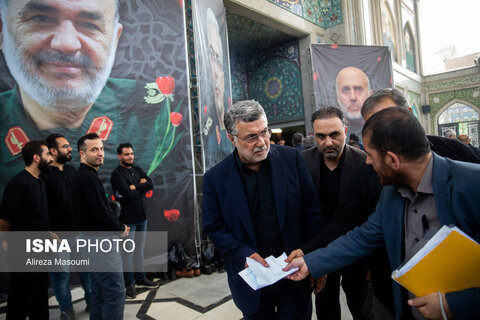 مراسم گرامیداشت فرماندهان شهید قرارگاه مرکزی خاتم الانبیاء