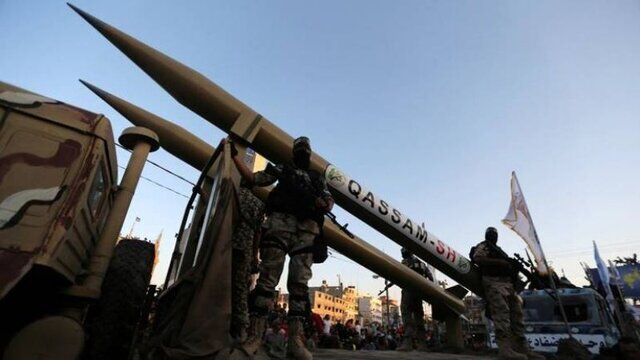 حمله موشکی مقاومت فلسطین به شهرک «کیسوفیم» در اراضی اشغالی