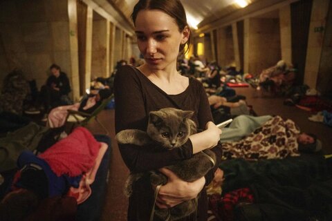 تصاویر آخرین حمله موشکی و پهپادی بزرگ روسیه به کیف