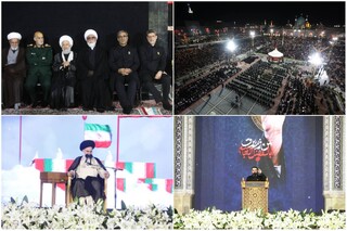با حضور تولیت آستان قدس رضوی؛ آئین بزرگداشت شهدای اقتدار ایران اسلامی در حرم مطهر رضوی برگزار شد