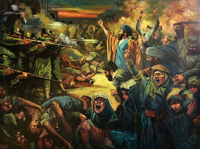 روایتی از روزگاری که مسجد گوهرشاد پاسدار هویت زنان ایران شد؛ قیام فیروزه‌ای که سرخ شد