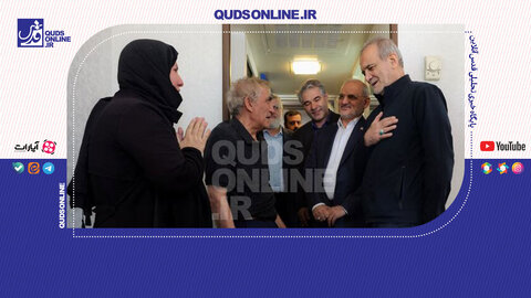دیدار پزشکیان با برخی از خانواده‌های آسیب‌دیده از جنگ ۱۲ روزه