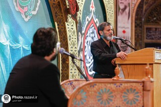 شب شعر و ستایش اهل بیت(ع) اهالی هنر در حرم مطهر رضوی