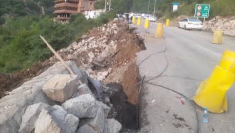 ادامه انسداد کندوان در مسیر تهران به شمال