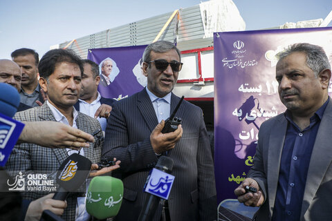 آغاز عملیات اجرایی نخستین مزرعه  خورشیدی دولت و بهره برداری از نیروگاه خورشیدی سقفی در مشهد