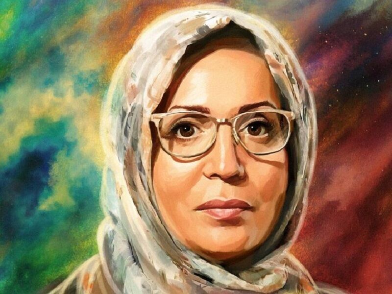 آثار هنرمند شهید منصوره عالیخانی به نمایش گذاشته می‌شود