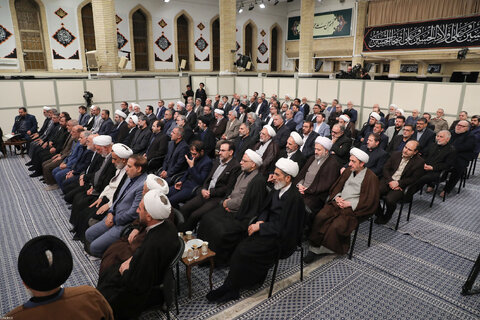 دیدار رئیس و مسئولان عالی قوه قضائیه با رهبر انقلاب
