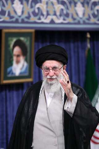 دیدار رئیس و مسئولان عالی قوه قضائیه با رهبر انقلاب
