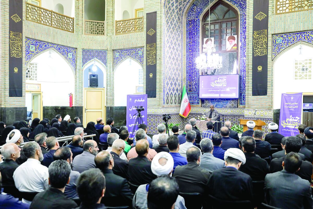 «خط روشنگری» نقطه‌ تأملی در حرم مطهر رضوی