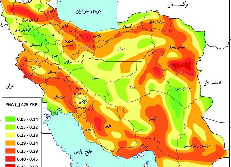 ایران طی سه هفته ۳۳۴ بار لرزید