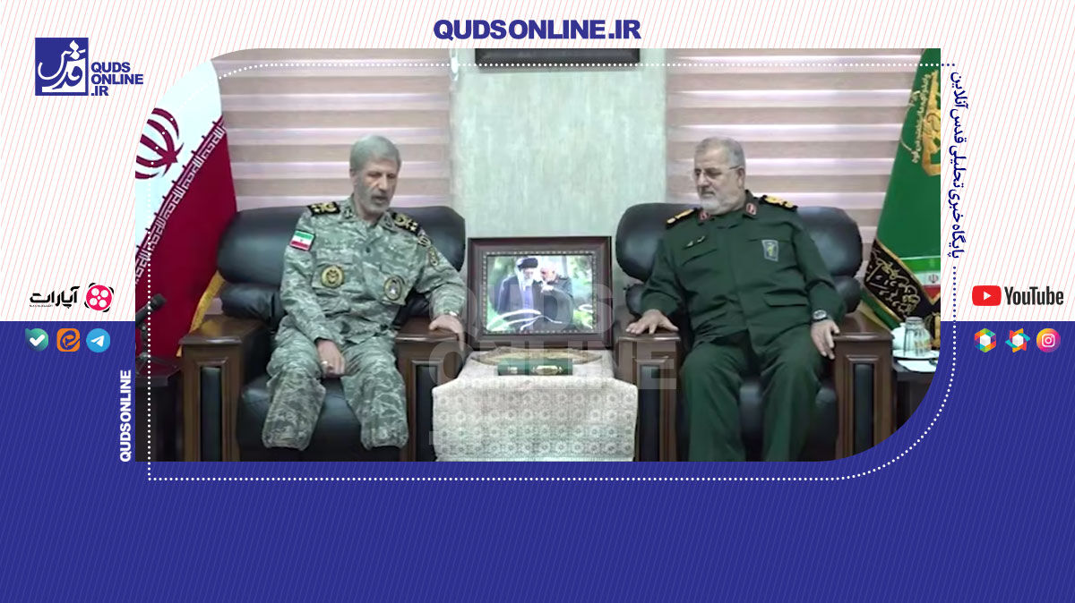 فیلم | دیدار و گفت‌وگوی فرمانده کل ارتش و فرمانده کل سپاه