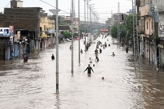 باران‌های موسمی در پاکستان با ۱۷۸ کشته و ۲۹۰ مصدوم