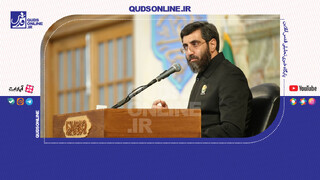 فیلم | مدیحه خوانی سید رضا نریمانی و سینه‌زنی زائران در حرم‌مطهر رضوی