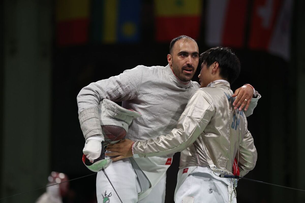 رقابت‌های جهانی شمشیربازی؛ پاکدامن به یک‌چهارم نرسید