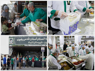 خدمتی از جنس دوستی و برادری در موکب مرزی امام رضا (ع)