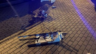 انهدام یک پهپاد ناشناس بر فراز مینسک