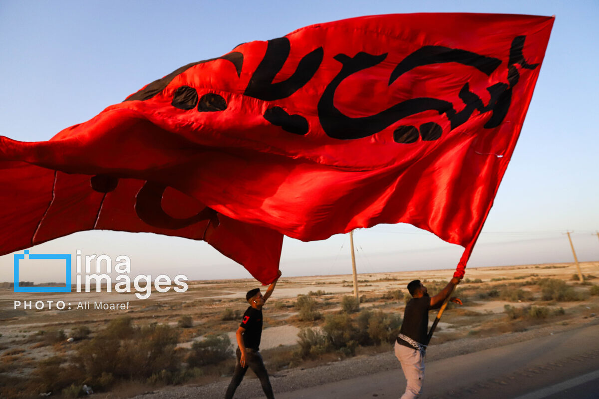 دانش آموزان دبیرستان امام رضا(ع) زائر اربعین حسینی شدند