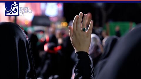 سفره حضرت رقیه(س) در بلوار سجاد مشهد