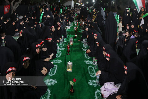 سفره حضرت رقیه سلام الله علیها در مشهد