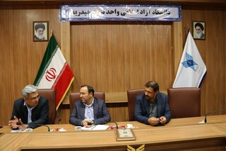 تفاهم‌نامه همکاری بین دانشگاه آزاد اسلامی تربت حیدریه و شرکت قند تربت‌حیدریه امضا شد