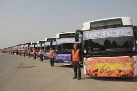 ۲۱۷۰ اتوبوس و ون آماده خدمت‌رسانی به زائران اربعین