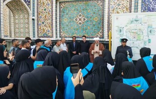 اجرای «طرح زیارت رضوان» با حضور ۴۵۰ زائر آذربایجانی در حرم مطهر رضوی