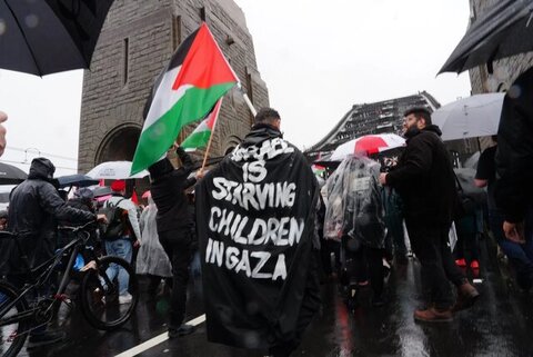 راهپیمایی حامیان فلسطین در استرالیا و آلمان/ تجمع در برابر سفارت و کنسولگری آمریکا در تونس و مراکش