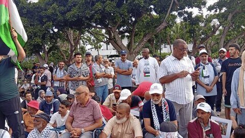 راهپیمایی حامیان فلسطین در استرالیا و آلمان/ تجمع در برابر سفارت و کنسولگری آمریکا در تونس و مراکش