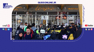 فیلم | مرز مهران و شلمچه در تب‌وتاب اربعین حسینی