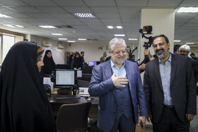 بازدید شهردار مشهد از روزنامه قدس به مناسبت روز خبرنگار
