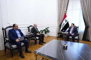 دیدار وزیر کار لبنان با نخست وزیر عراق