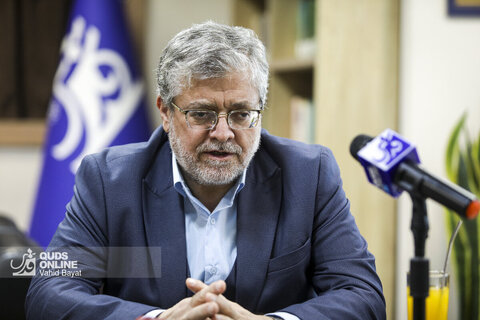 بازدید شهردار مشهد از روزنامه قدس به مناسبت روز خبرنگار