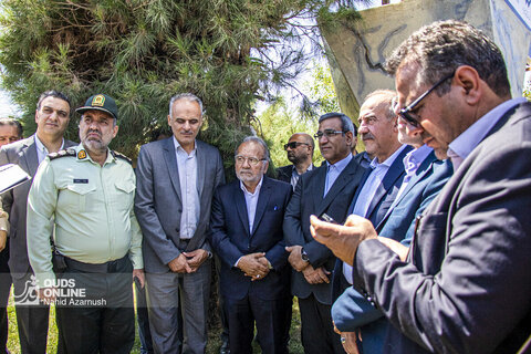 خورشید در مدار تولید/ دو نیروگاه خورشیدی جدید با حضور استاندار خراسان رضوی به بهره‌برداری رسید