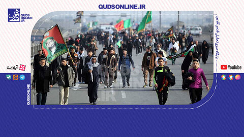 فیلم | نذر ساعت مچی در مسیر پیاده روی اربعین