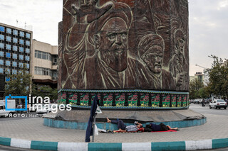 تصاویری از زندگی روزانه مردم در دمای ۴۰ درجه تهران