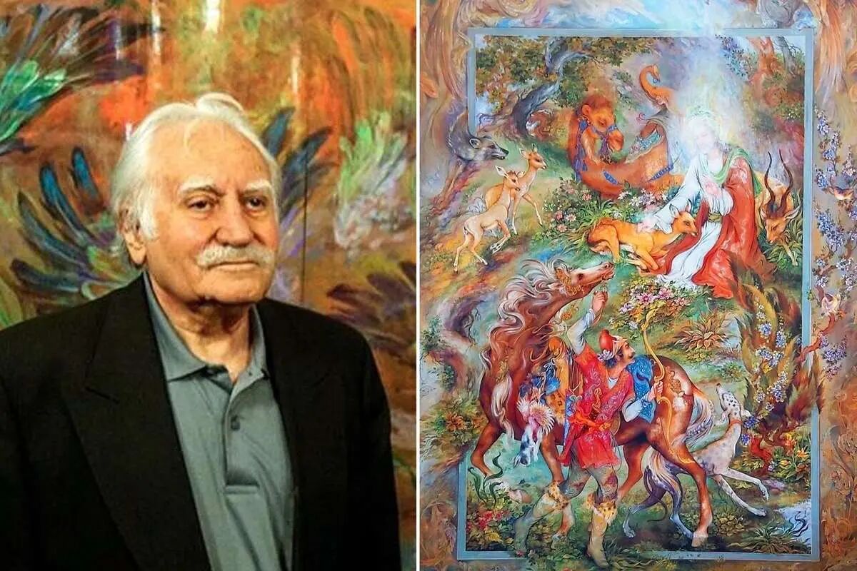 تکذیب خبر به کما رفتن استاد فرشچیان؛  همسر فرشچیان: استاد کاملا هوشیار است