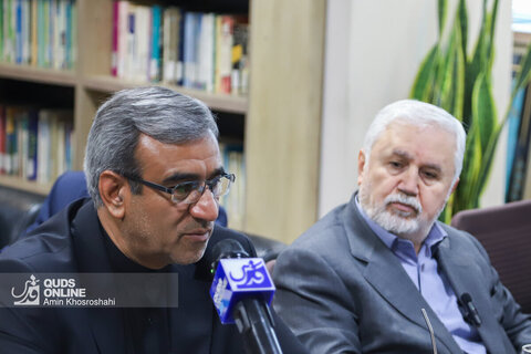 بازدید استاندار خراسان رضوی، معاون وزیر میراث فرهنگی و فرماندار مشهد از روزنامه قدس