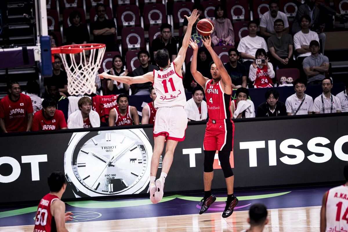 بسکتبال کاپ آسیا؛ شاهکار یوزهای ایرانی روی سبد ژاپن